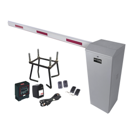 Kit COMPLETO Barrera Izquierda XB / 3M / Incluye Sensor de masa, Transformador, Lazo, Ancla, Fotoceldas y 2 Controles Inalámbricos