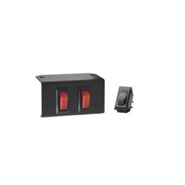 Panel frontal de 2 interruptores