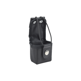 Funda Universal Corta de Vinilo para cinturón con soporte de correa y broche.