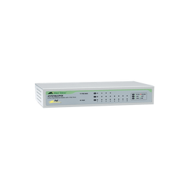 Switch No Administrable PoE de 8 puertos 10/100 Mbps (4 puertos PoE) con fuente de alimentación externa, 30 Watts