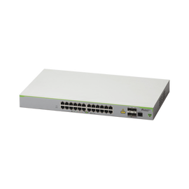 Switch Administrable CentreCOM FS980M, Capa 3 de 24 Puertos 10/100 Mbps + 4 SFP Gigabit