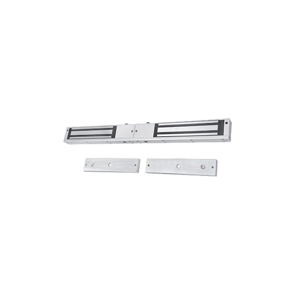 Chapa Magnética Doble para Aplicación en Puertas de Doble Hoja /  600 lbs  c/u