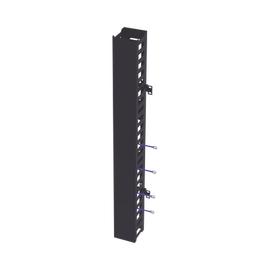 Kit Organizador Vertical de Cable Sencillo para Rack Abierto de 24 Unidades para EIQR3224 y EIRL5524DR.