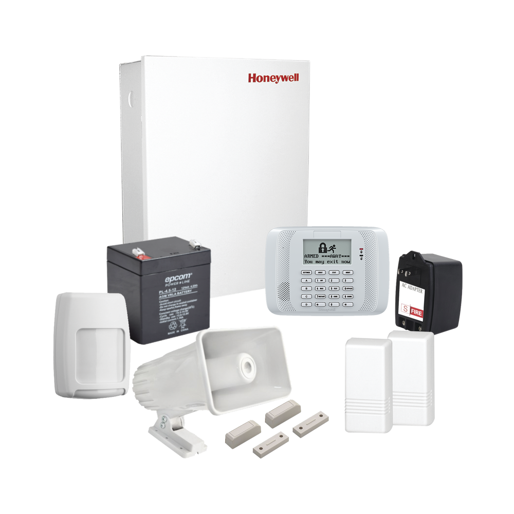 VISTA48 Alarm Kit with Alphanumeric Keypad, Wireless Receiver, Battery and Transformer