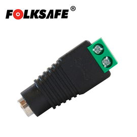 CONECTOR DE CORRIENTE HEMBRA FS-FC01 FOLKSAFE, TIPO JACK 3.5 MM PARA ALIMENTAR CAMARAS CCTV O REALIZAR EMPALME DE CABLEADO, CON BLOQUE POLARIZADO(+/-) PARA ATORNILLAR EL CABLE DE CORRIENTE O UTP, MEDIDAS DEL CONECTOR 2.1 x 5.5 MM CONECTOR DE CORRIENTE HEMBRA FS-FC01 FOLKSAFE, TIPO JACK 3.5 MM PARA ALIMENTAR CAMARAS CCTV O REALIZAR EMPALME DE CABLEADO, CON BLOQUE POLARIZADO(+/-) PARA ATORNILLAR EL CABLE DE CORRIENTE O UTP, MEDIDAS DEL CONECTOR 2.1 x 5.5 MM
