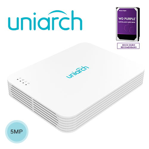 NVR 8CH/8 POE NVR-108LS-P8 UNIARCH BY UNV CAPACIDAD 1 DISCO DURO HASTA 10TB TOTAL /1 SALIDA HDMI 1080P Y 1 SALIDA VGA SIMULTANEAS / 50 MBPS / ULTRA265 / P2P INTEGRADO NVR 8CH/8 POE NVR-108LS-P8 UNIARCH BY UNV CAPACIDAD 1 DISCO DURO HASTA 10TB TOTAL /1 SALIDA HDMI 1080P Y 1 SALIDA VGA SIMULTANEAS / 50 MBPS / ULTRA265 / P2P INTEGRADO