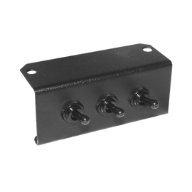 Panel frontal de 3 interruptores