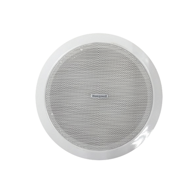 Altavoz de 6.5 Pulgadas/ 1.5 o 3 o 6 Watts a 70 o 100 Volts / Montaje en Techo / Color Blanco / Fabricado en Metal