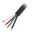 Cable de Uso Rudo 4 Hilos Calibre 16 AWG, Hasta 600 V. Rollo de 100 m.
