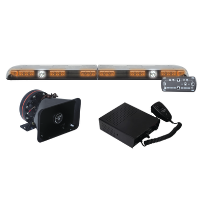Kit para equipar unidades de construcción o seguridad privada, con barra de luces Vantage ultra brillante de 48