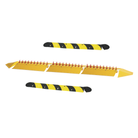 Kit de picos ponchallantas autónomo / Carriles de 3.2 M / No requiere barrera / FACIL INSTALACION / Incluye topes y tornilleria