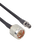 Cable LMR-240UF (Ultra Flex) de 60 cm con conectores N Macho y SMA Hembra.