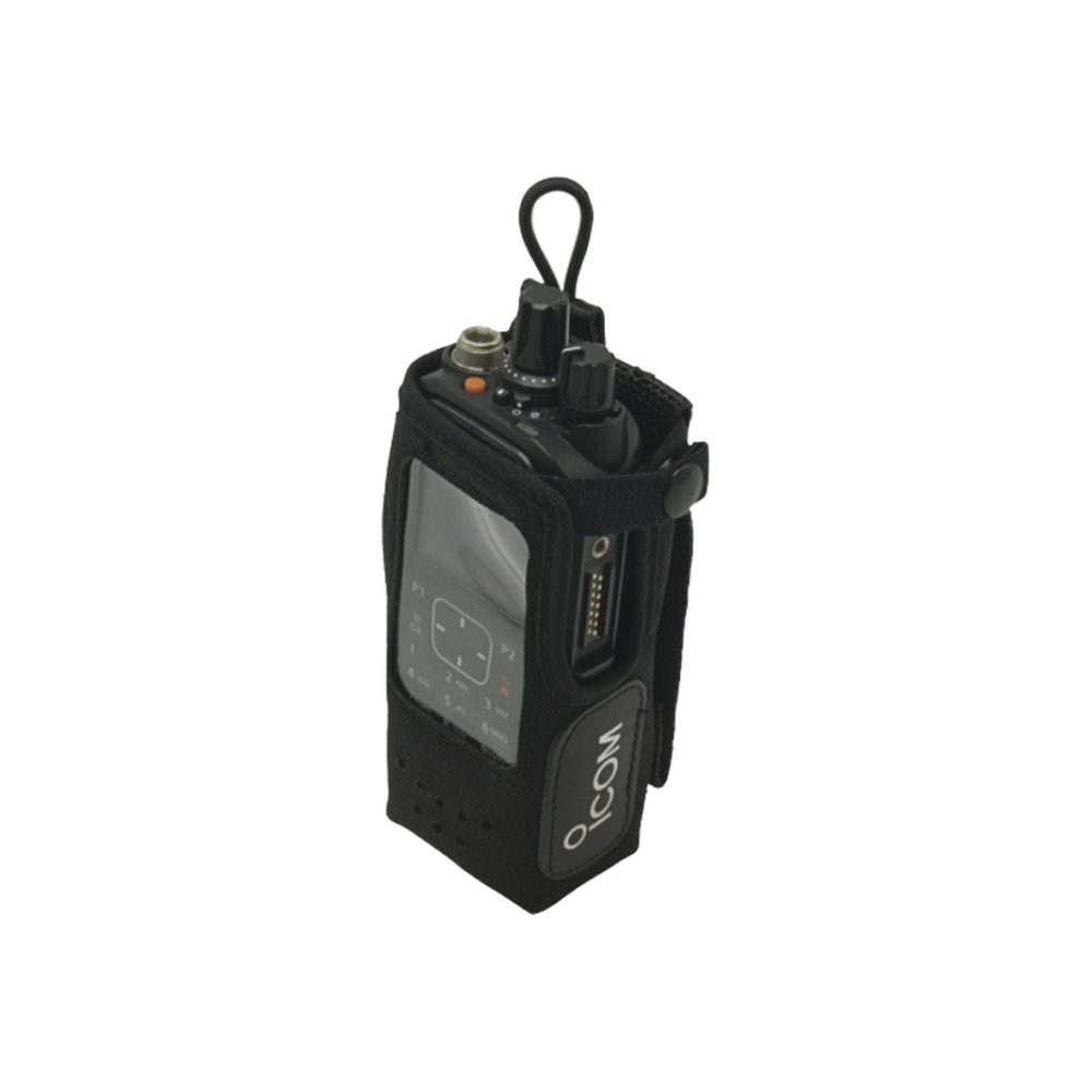 Nylon case with metal clip with display cutout; F3400DS/440DS