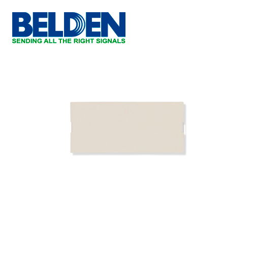 INSERTO EN BLANCO (10/PK) PARA  MEDIAFLEX BELDEN AX101762 ALMENDRA
