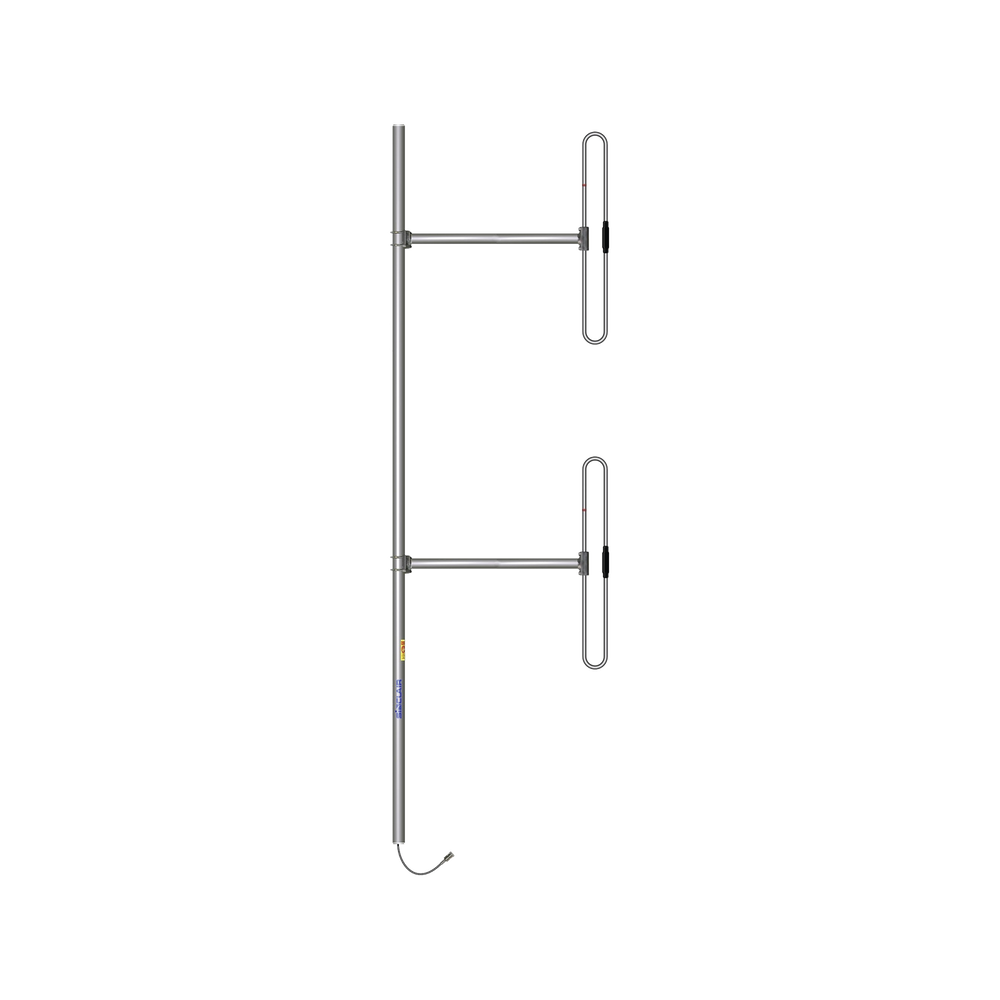 Antena Base de 2 Dipolos, 138-174 MHz, 5 dBd, 36 MHz de Ancho de Banda, Bi-direccional, 300 Watt, N Macho, Inclinación Opcional 