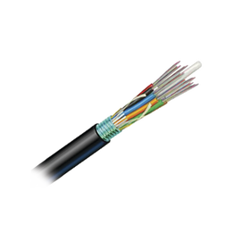Cable de Fibra Óptica 6 hilos, OSP (Planta Externa), Armada, Gel, HDPE (Polietileno de alta densidad), Multimodo OM3 50/125 Optimizada, 1 Metro