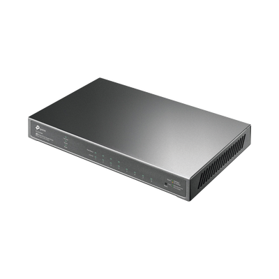 TP-Link JetStream TL-SG2008P - V1 - conmutador - inteligente - 4 x 10/100/1000 + 4 x 10/100/1000 (PoE+) - sobremesa - PoE+ (62 W)