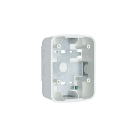 Caja de Montaje en Pared para Bocina y Bocina con Lampara Estroboscopica, Color Blanco