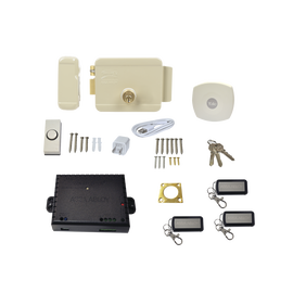 Kit Cerradura Eléctrica 321DC  Izquierda y Hub para Apertura a través de Smartphone en cualquier parte del mundo