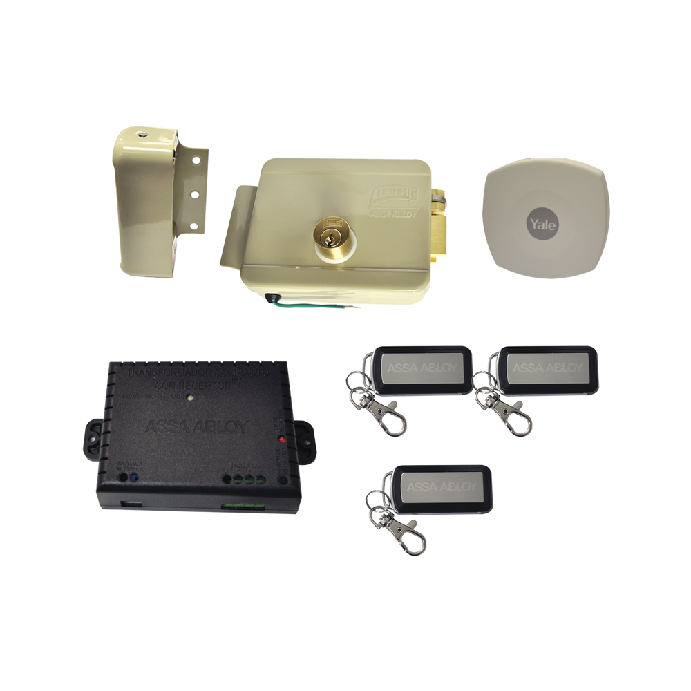 Kit Cerradura Eléctrica 321DC  Derecha y Hub para Apertura a través de Smarphone en cualquier parte del mundo