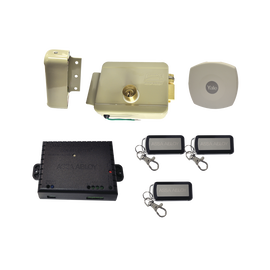 Kit Cerradura Eléctrica 321DC  Derecha y Hub para Apertura a través de Smarphone en cualquier parte del mundo