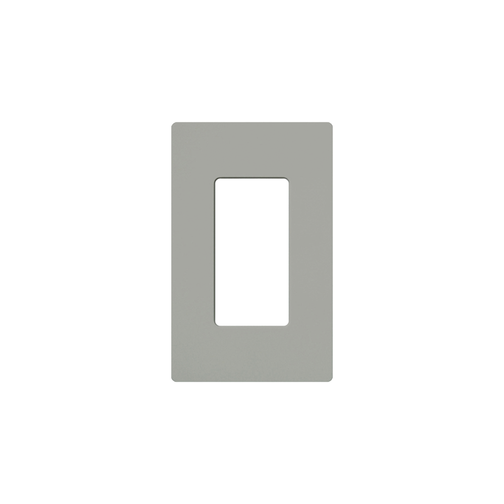 Placa de pared 1 espacio, para atenuador (dimmer), switch ó control remoto PICO inalámbrico.