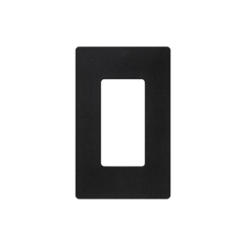 Placa de pared 1 espacio, para atenuador (dimmer), apagador ó control remoto inalámbrico LUTRON.