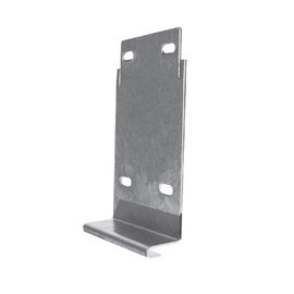 Placa salida a tubo automática vertical de 33mm, con acabado Electro Zinc Placa salida a tubo automática vertical de 33mm, con acabado Electro Zinc