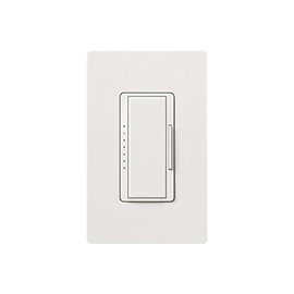 Dimmer para iluminación CFL/LED o Incandescente/Halogeno 600 Watt Max, blanco
