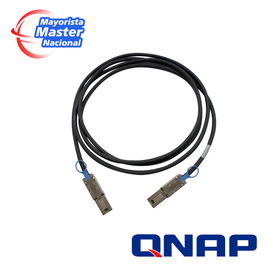 QNAP CAB-SAS20M-8088 MINI SAS 6G CABLE (SFF-8088), 2.0M