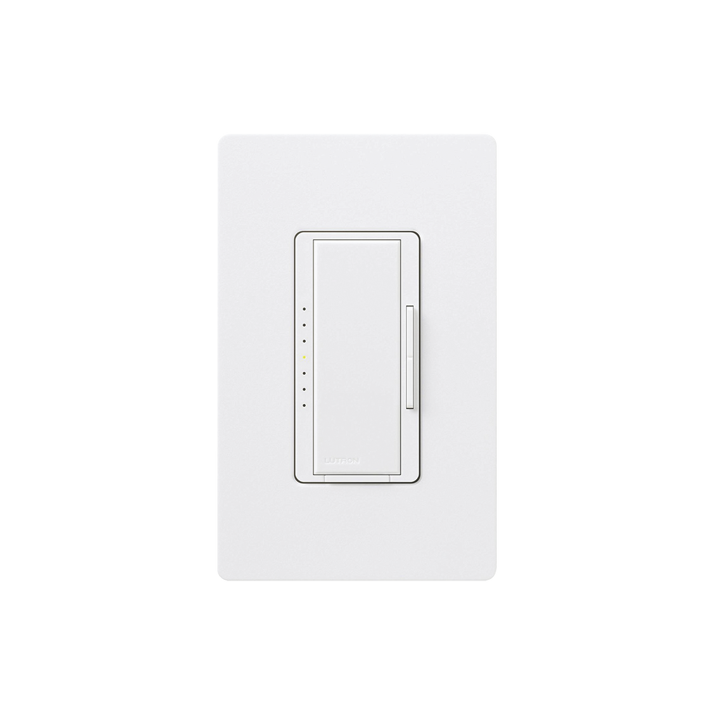 Dimmer 3 hilos/unico polo, 150W CFL/LED o 600 inc/hal