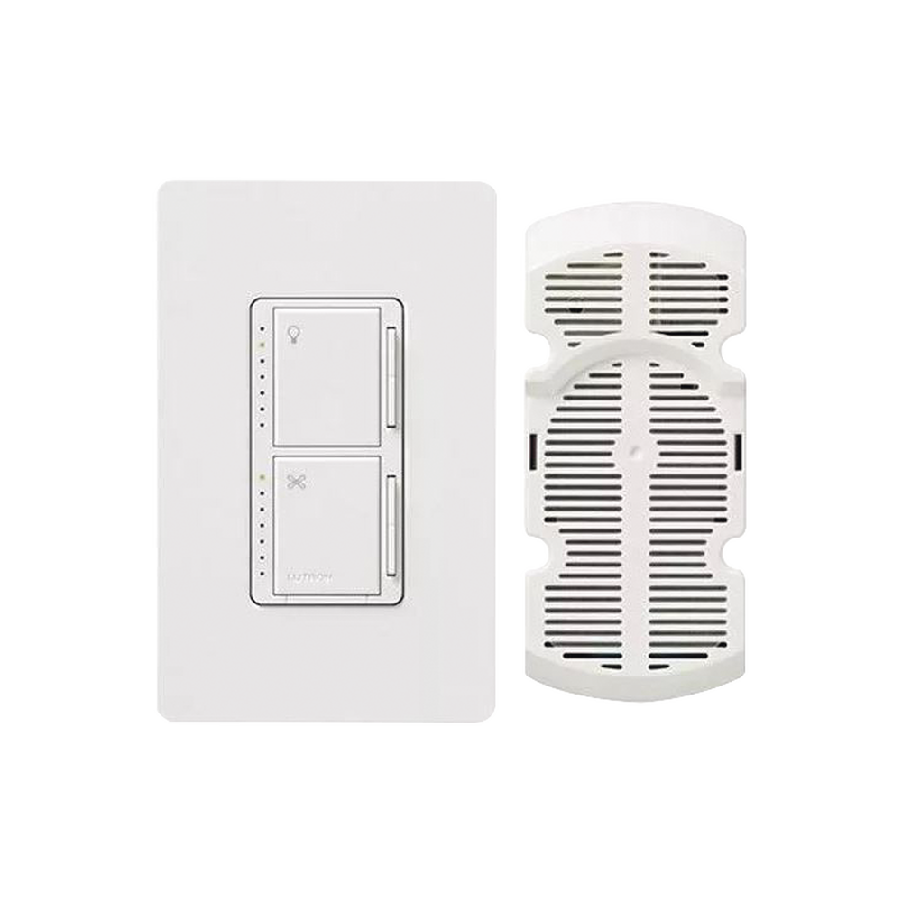 Controlador de iluminación y ventilador de techo.