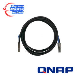 QNAP CAB-SAS20M-8644 MINI SAS 12G CABLE (SFF-8644), 2.0M