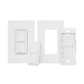 (Caseta Wireless) Kit, Apagador, base para empotrar en pared el control remoto PICO, tapa, ideal para el control de iluminación,.