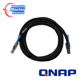 QNAP CAB-SAS30M-8644 MINI SAS 12G CABLE (SFF-8644), 3.0M