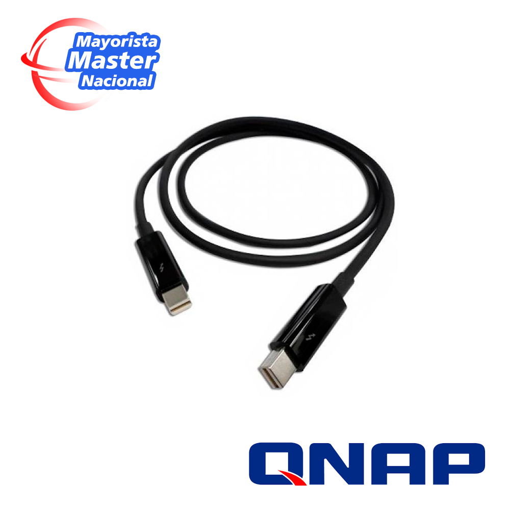 QNAP CAB-TBT10M 1.0M THUNDERBOLT? 2 CABLE QNAP CAB-TBT10M 1.0M THUNDERBOLT? 2 CABLE