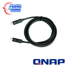 QNAP CAB-TBT320M-40G-LINTES / 2 METROS DE LONGUITUD / THUNDERBOL 3 / TYPE-C 40GBPS ACTIVE CABLE.
