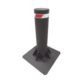 Bolardo Fijo de Alta Seguridad de 220 mm de Diámetro / Fabricado en Acero al Carbón