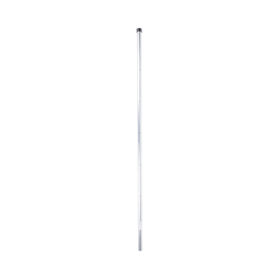 Poste de Esquina  para Cerca Electrificada. Tubo Galva. de 1.4m, cal. 18 de 1