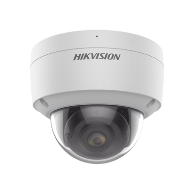 Domo IP 4 Megapixel / Imagen a Color 24/7 / PoE / Lente 2.8 mm / Exterior IP67 / IK10 / WDR 130 dB / PoE / Micrófono Integrado / Videoanaliticos (Filtro de Falsas Alarmas)  / Entrada y Salida de Audio y Alarmas
