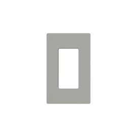 Placa de pared 1 espacio, para atenuador (dimmer), switch ó control remoto PICO inalámbrico.