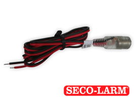 CONECTOR ILUMINADO PIGTAIL HEMBRA CA-1510-3FLQ SECO-LARM CON INDICACIÓN DE POLARIDAD CORRECTA:AZUL / INCORRECTA:ROJO / ALTERNA:MORADO DESDE 5 HASTA 30 VCA/VCD