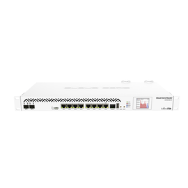 MikroTik Cloud Core Router CCR1036-8G-2S+ - Router - conmutador de 8 puertos - 10 GigE - montaje en rack