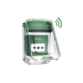 Protector de policarbonato transparente para usos múltiples en exterior con espaciador y sirena