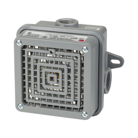 Bocina Vibratone® para exteriores de 100 a 110 dB listado por UL y cUL, 120 VCA, color Gris