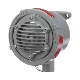 Bocina Vibratone a prueba de explosiones para exterior y ubicaciones peligrosas, 120Vca, negra