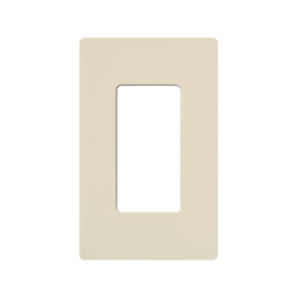 Placa de pared 1 espacio, para atenuador (dimmer), switch ó control remoto PICO inalámbrico.