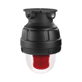 Luz estroboscopica a prueba de explosiones ideal para ubicaciones peligrosas, 120Vca, rojo, montaje no incluido