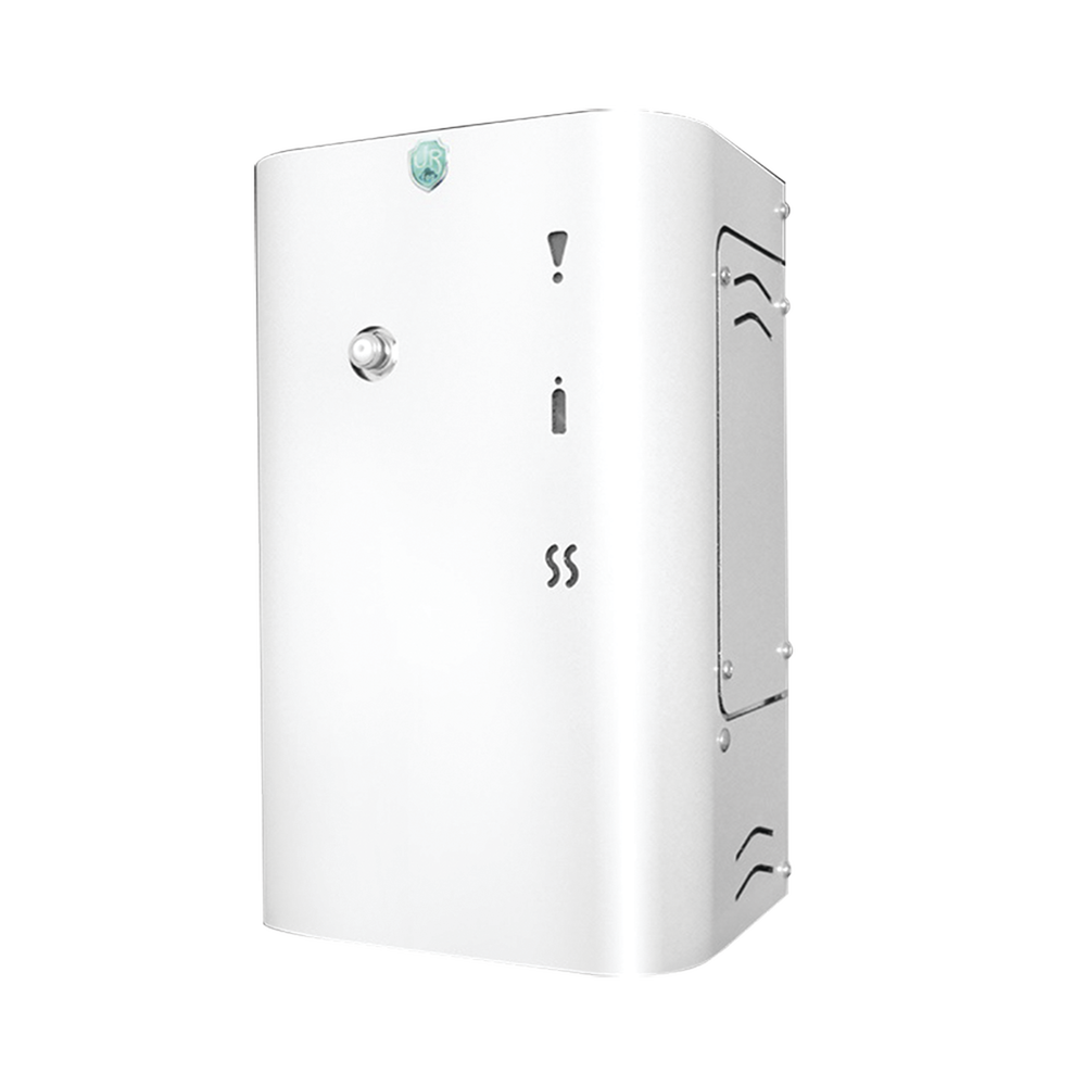 GENERADOR DE NIEBLA PARA PROTECCIÓN DE LOCALES, CASAS, BODEGAS ,BANCOS, TIENDAS , JOYERIAS /COBERTURA DE 200 m3 EN UN DISPARO/INCLUYE DOBLE RECARGA DE 400ml/INTEGRACIÓN CON SISTEMAS DE ALARMA ,CCTV Y BOTONES DE PÁNICO.