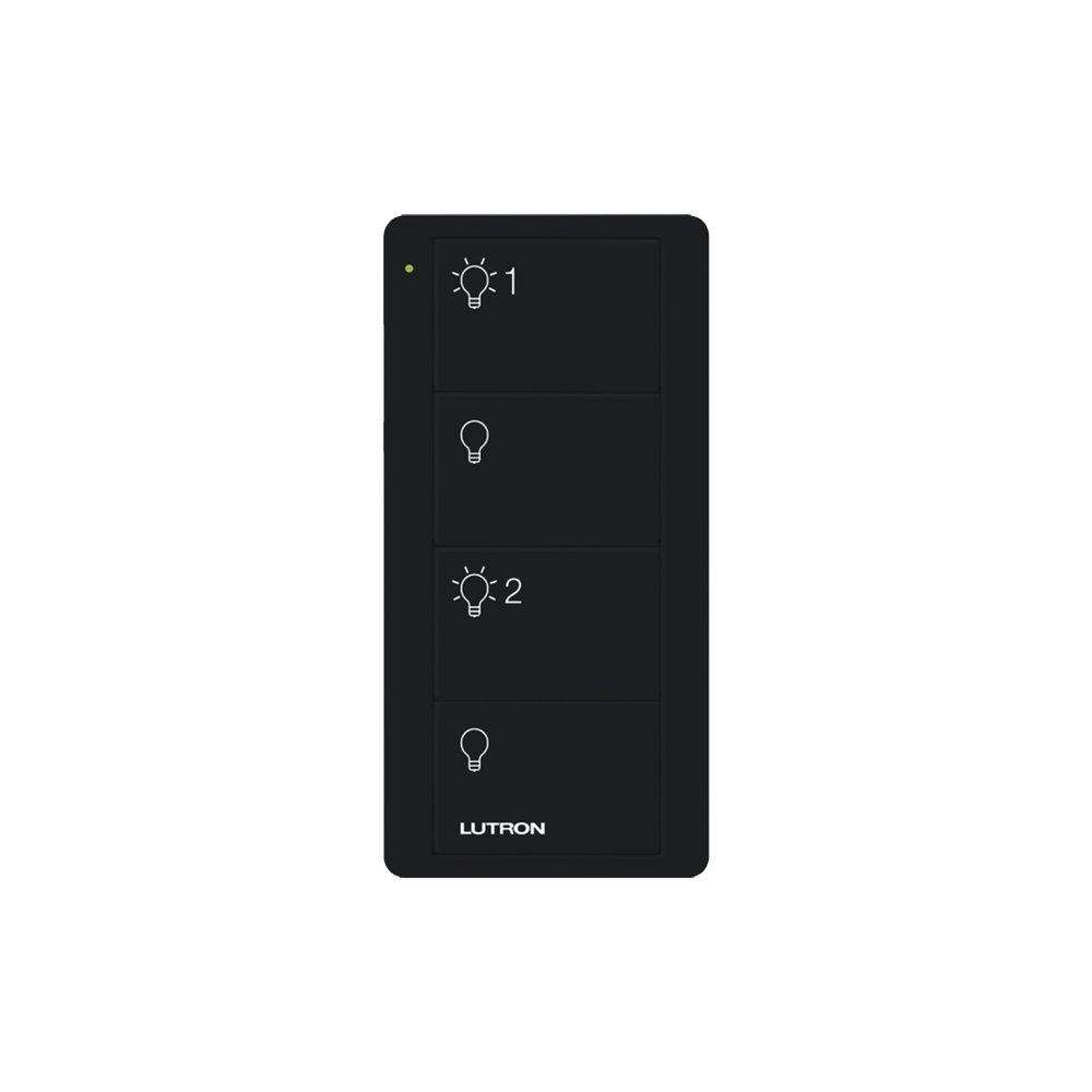 Control remoto PICO inalámbrico con 4 botones  encender/apagar grupo/escenas,  complemente con un atenuador o switch on/off